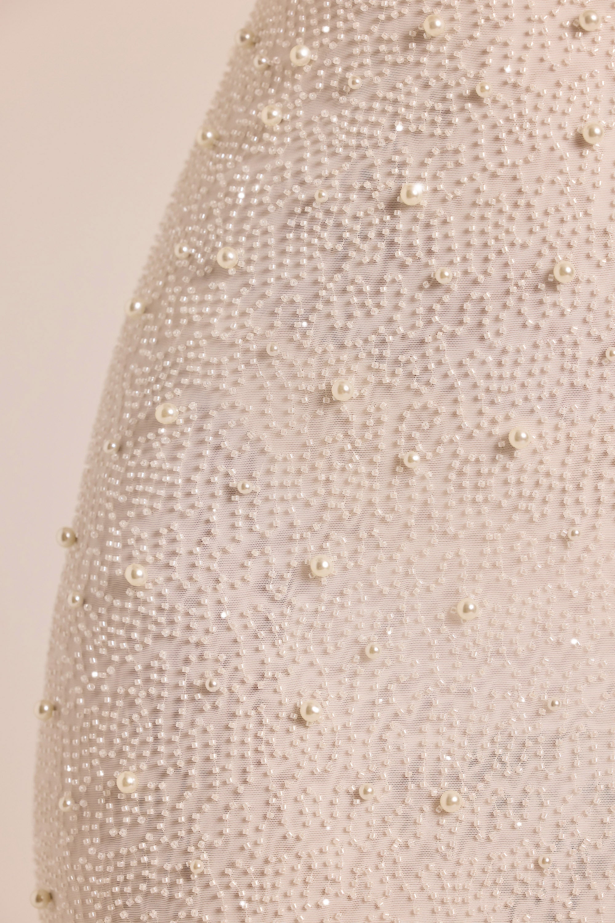 Vienna-Embellished Long Sleeve Backless Maxi Dress in White