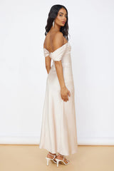 Sunny Reflections Maxi Dress Champagne