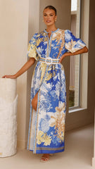 Vania Maxi Dress - Blue Doll